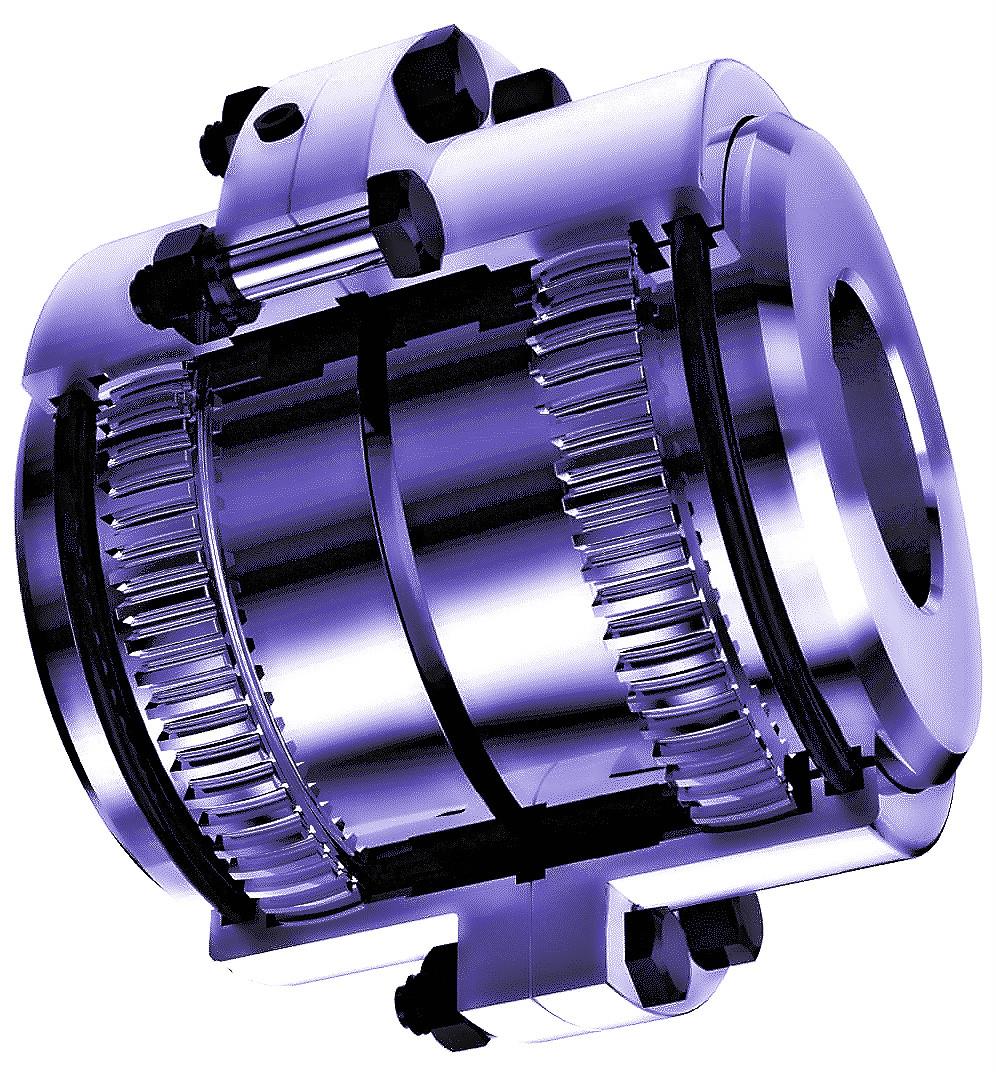 Gear Couplings Inner Hub And Ring Gear