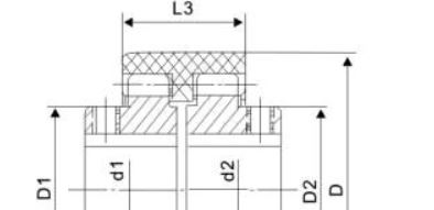 Nylon Gear Coupling