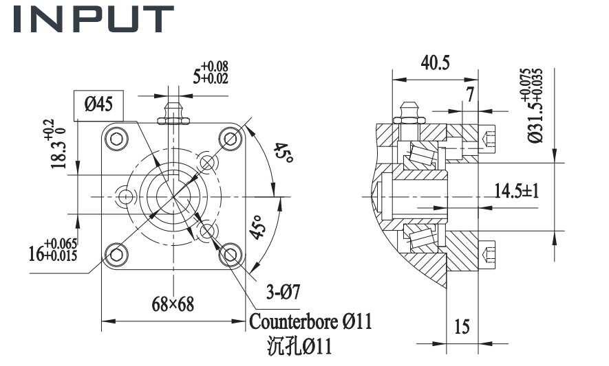 High Quality FGE5 Slewing Drive Speed Reducer Truck Mixers Low Price Guarantee Planetary Gearing Arrangement Machinery