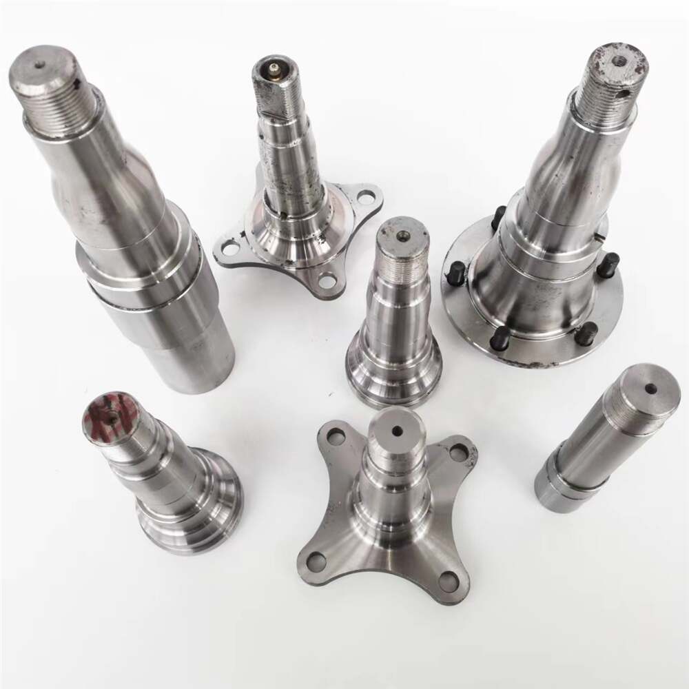 Exquisite Structure RV & Agriculture Forged Spindle Boat Trailer Axle Carbon Steel Material for Semi-Trailer