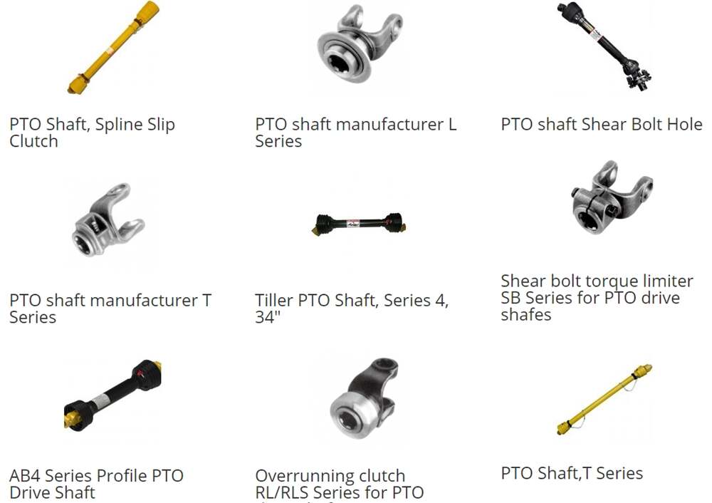 EPG Lawn Tractor Spare Parts of PTO Drive Shaft Parts With CE Certificate
