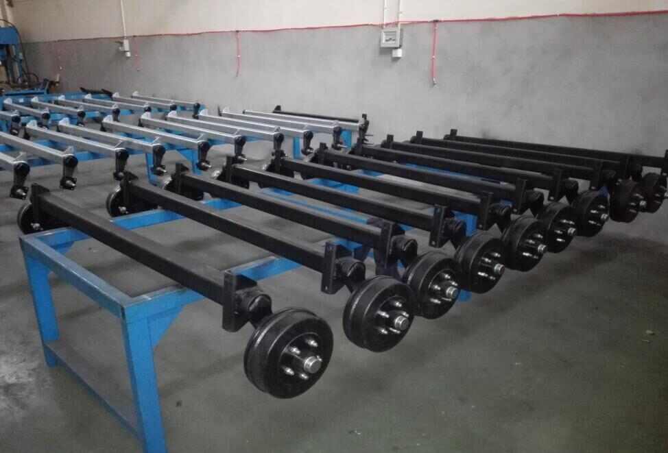 Widely Uesd Trailer Torsion Axle with Disc Brake Series FANPJ0.75F5 FANPJ1.5F5 FANPJ1.8F5