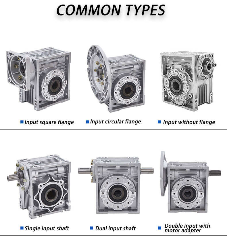 Professional Transmission Nmrv Series 1 20 Ratio Box Aluminum Speed Reduction Motor Industry Worm Gear Reducer for Wholesales