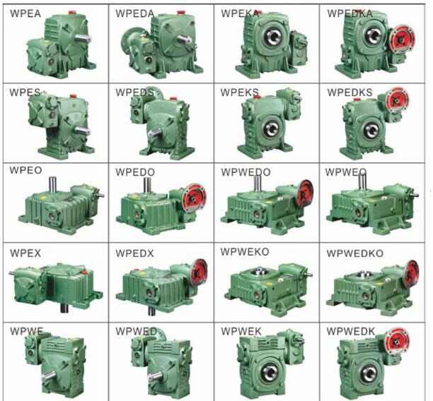 Top Producer WPA 80 Cast Iron Reduction Gearbox Worm Gear Reducer for Machinery and Construction Industries
