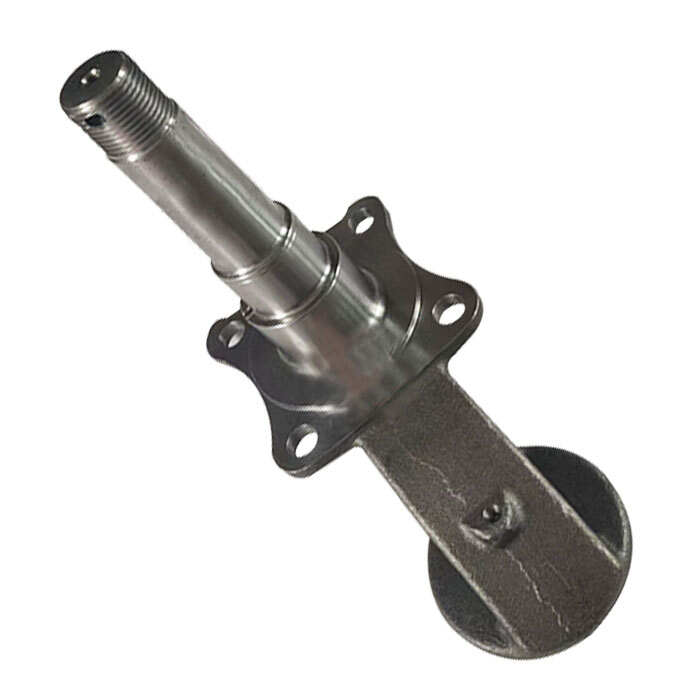Exquisite Structure RV & Agriculture Forged Spindle Boat Trailer Axle Carbon Steel Material for Semi-Trailer