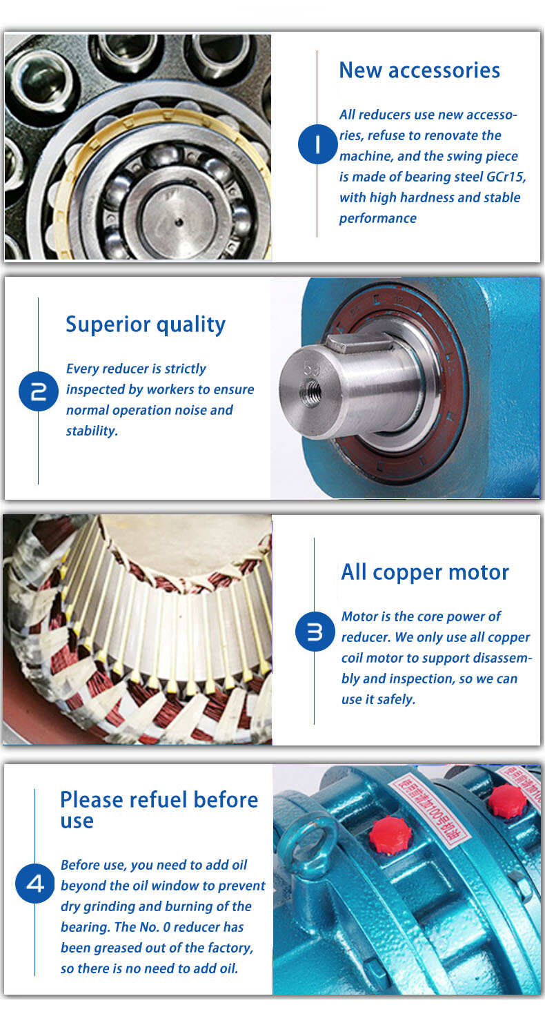 Low Price Cycloidal Worm Speed Reducers New Design with ODM Customization Support