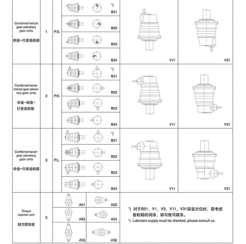 High Torque P Series High Precision Right Angle Brevini Riduttori Planetary Gearbox