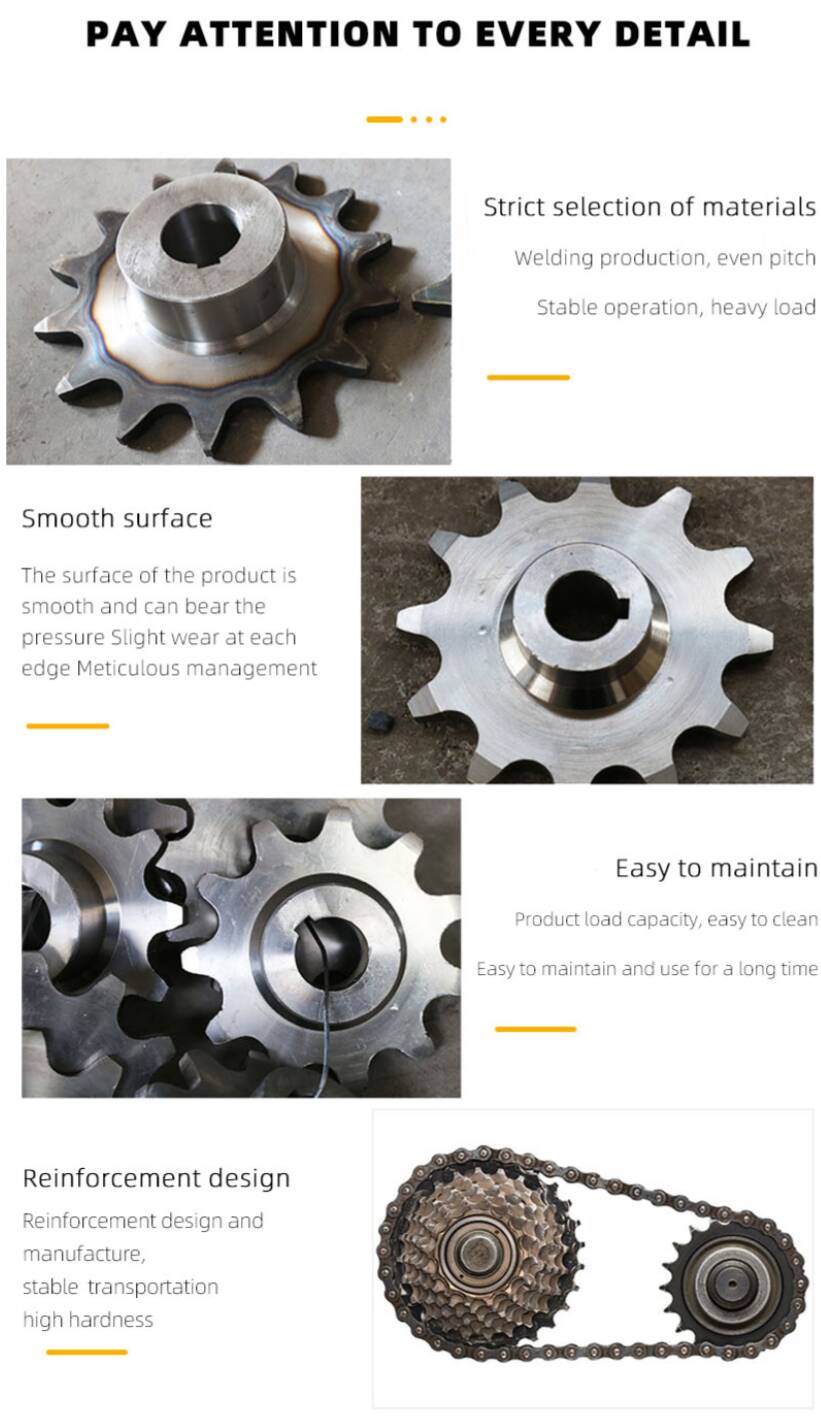Stamped Idler Sprockets With Hardened Teeth