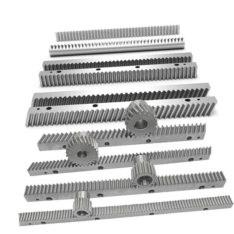 Heavy Duty Wall Mount Gear Rack Pinion Mild Steel Engine Core Component Wall Mount Duty Gear Racks