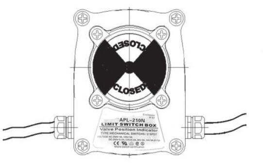 High Quality ZTS-2 Weather-Proof Limit Switch Box for Valve/Gearbox Applications