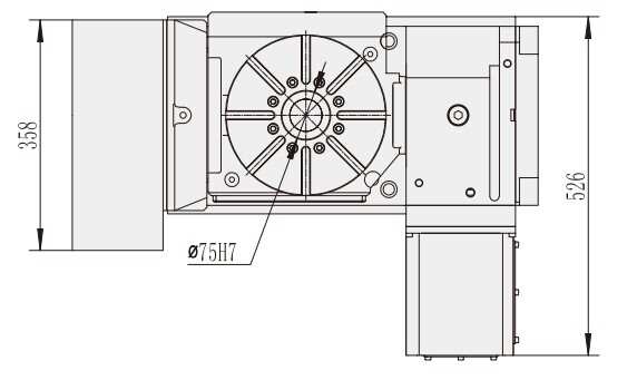 WT-S250 CNC Machining Center Parts New Rotary Turntable for CNC Machinery with Gear and Bearing Core Components