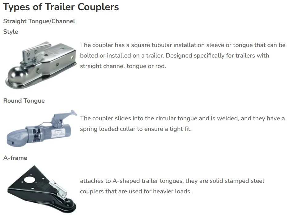 High Quality 15000lbs A1X 2-5/16 Adjusted Coupler Low Price Guaranteed for Used Trailer Parts
