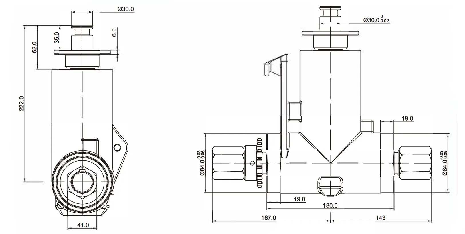 Fertilizer Broadcaster Double Disc Fertilizer Seeder Gearbox Speed Reducer Fertilizer Seeder Gear Drive Gearbox