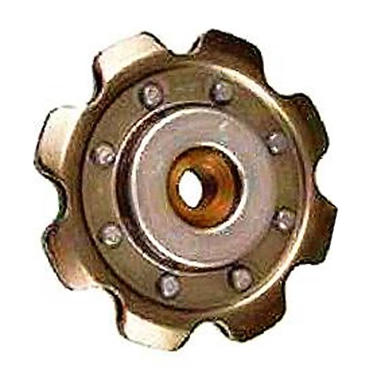 Stamped Idler Sprockets With Hardened Teeth