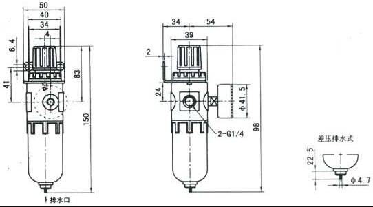 BFR Series BFR2000/3000/4000 Air Source Treatment Unit Oil Lubricator Air Regulator for Compressed Air System