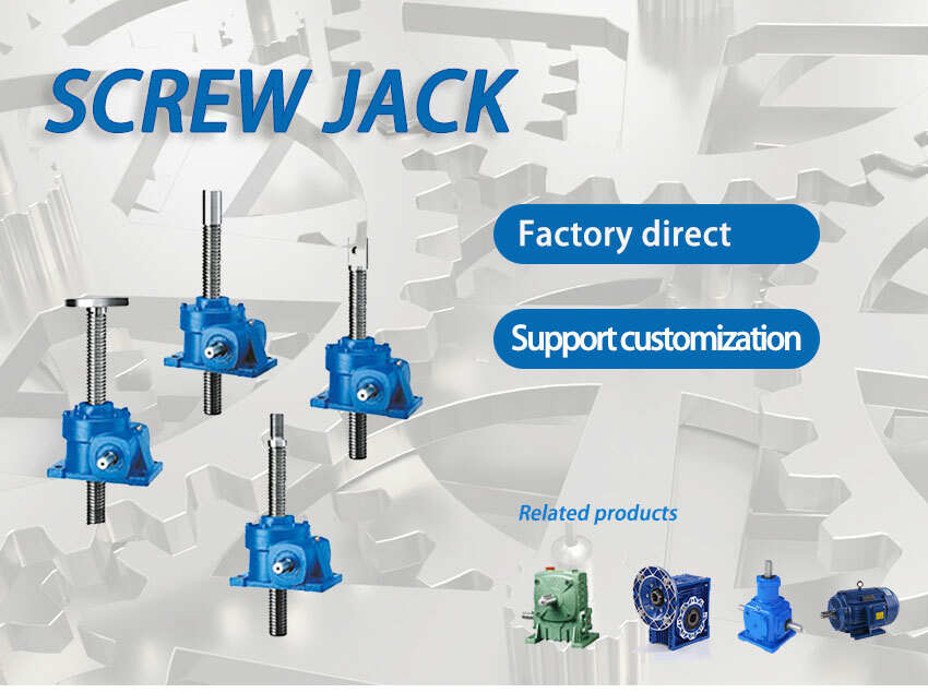 SWL Series Lifting Hydraulic Screw Jack Reducer for Table Lifting or Pressing