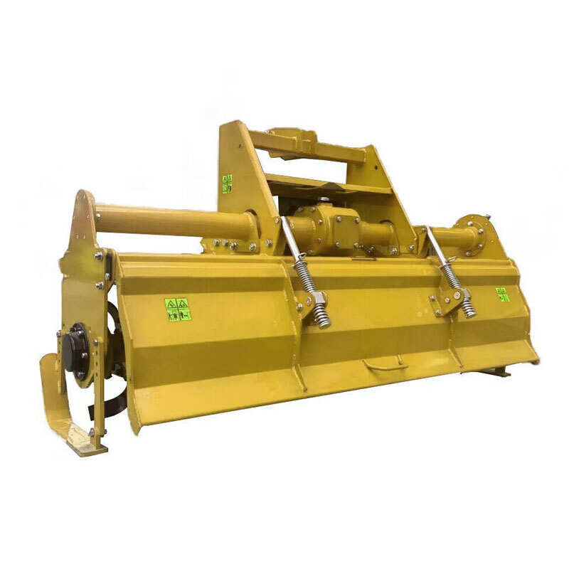 New 7 ft Rotary Tiller for Sale High Productivity Agricultural Tractor Link with Gearbox Used Condition