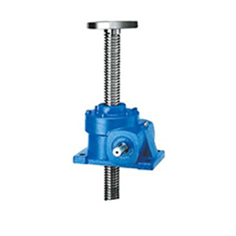 Best Big Load Synchronized Mechanical Worm Gear 20t Working Table Rotating Screw Jack
