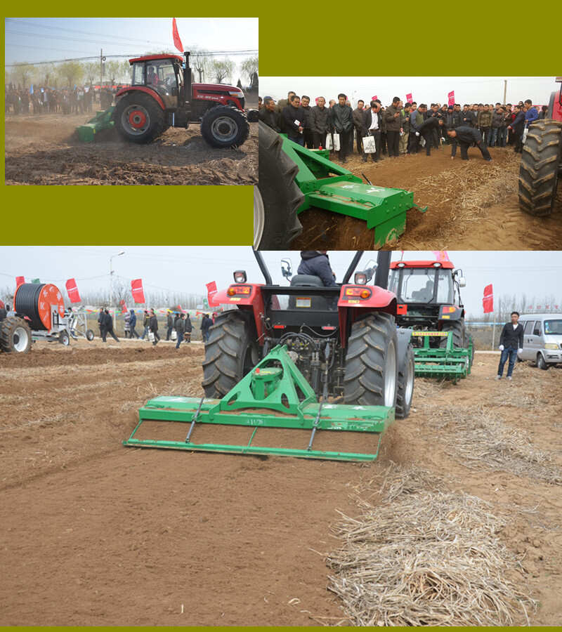 New 7 ft Rotary Tiller for Sale High Productivity Agricultural Tractor Link with Gearbox Used Condition