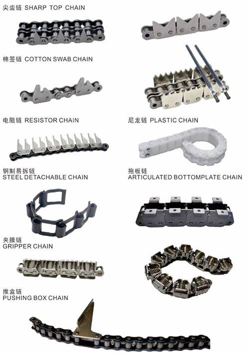 Agricultural Drive Stainless Steel Plastic Drag Drop Forged Pintle Welded Silent Roller Conveyor Chain With Attachment Sprocket