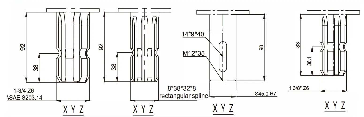 Factory Sale round Baler Gearbox Speed Reducer Agricultural Machine Gear Drive for Baler & Harvester
