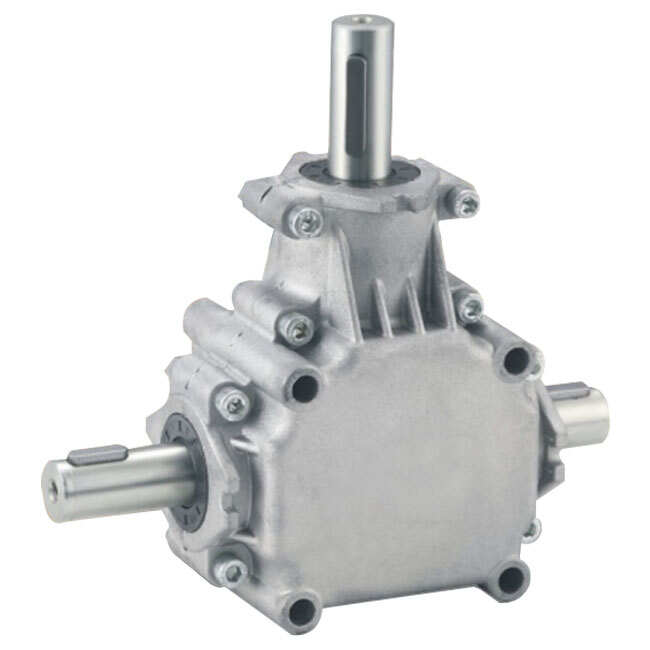 Customized Aluminum Box 540rpm 90 Degree PTO Transmission Miter Bevel Fertilizer Spreader Seeders Agricultural Gearbox for Sale