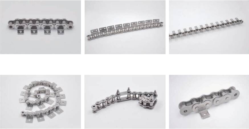 SSC28B-3 B Series Stainless Steel Short Pitch Precision Roller Chain with Straight Plate and Sprockets in Steel