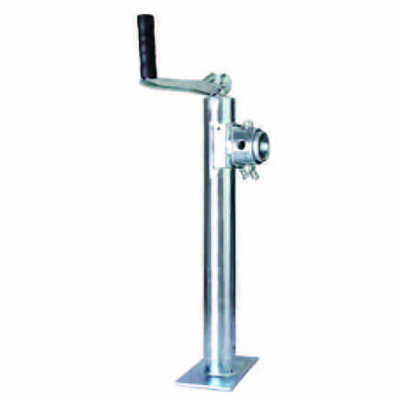 1BJY-TJ-22 2000LBS Capacity Top-Wind Zinc Swivel Jack for Trailers New Condition Parts & Accessories
