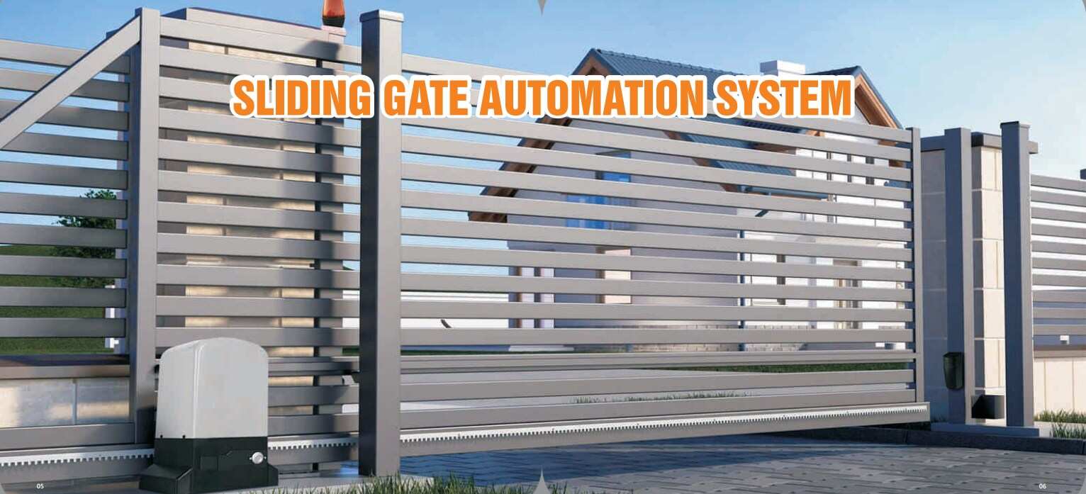 Electric Automatic Sliding Gate Motor Reliable Magnetic Sliding Gate Opener for 1000kg Sliding Gate Operator