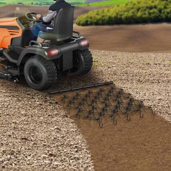 DC Series ATV UTV Garden Tractor Chain Harrow for Remove Weeds Tree Roots