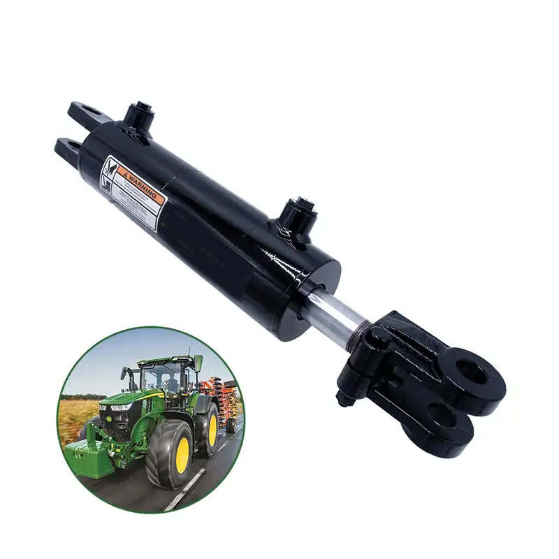 Custom Seal Kit Small Stainless Steel Compact Double Single Acting Tie Rod Welded Tee Forklift Lift Steering Hydraulic Cylinder