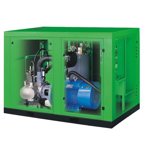 Portable High Efficiency Energy Saving CM/G Series Oil-Free Screw Air Compressor Medium Pressure Water for PET Bottle Blowing