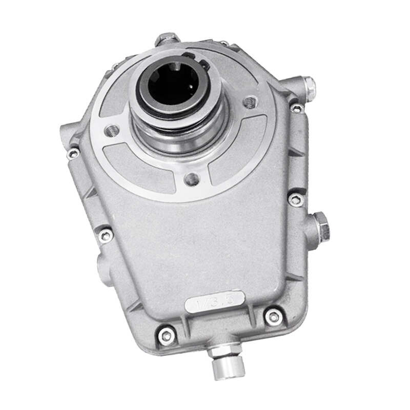 KM7004 Series Tractor Hydraulic Pump PTO Speed Increaser Aluminium Pto Multipliter Gearbox