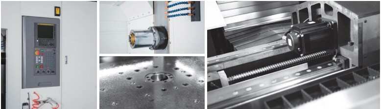Two Pallets HMC500P CNC Lathe Cutting Metal Working Machine Horizontal Machining Center