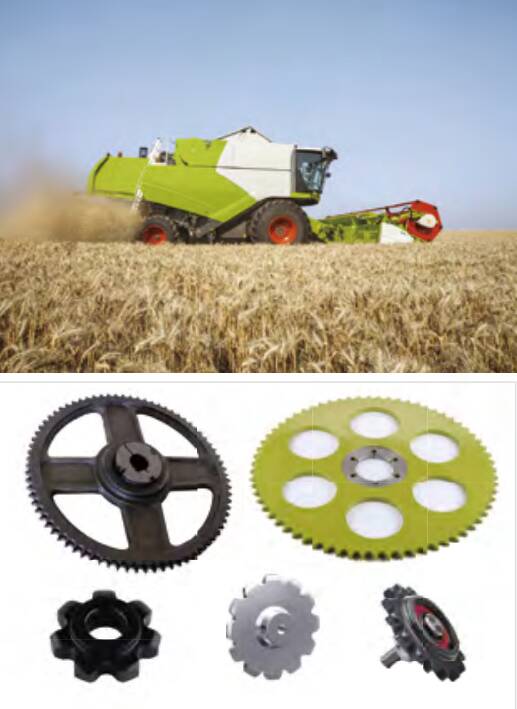 Agricultural Machinery Short Pitch Attachment Chains for Combine Harvesters