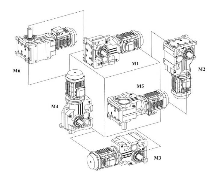K Series 90 Degree Hollow Shaft Bevel Helical Gear Electric Motor Speed Reducer Reverse Gear Box for Motorcycle