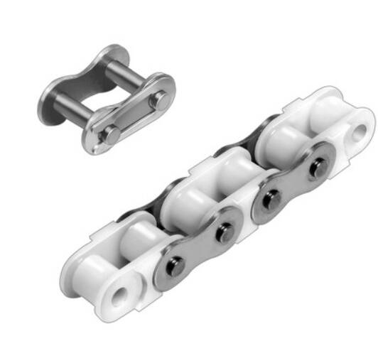 12A Stainless Steel Engineering Plastic Inner Link Chain and Sprockets for Restaurant Industries