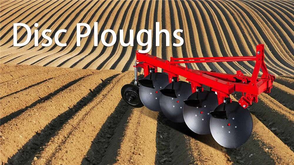 New Hydraulic Reversible Two-Way Disc Plow Gear-Cored Components Dual-Action Disc Plough