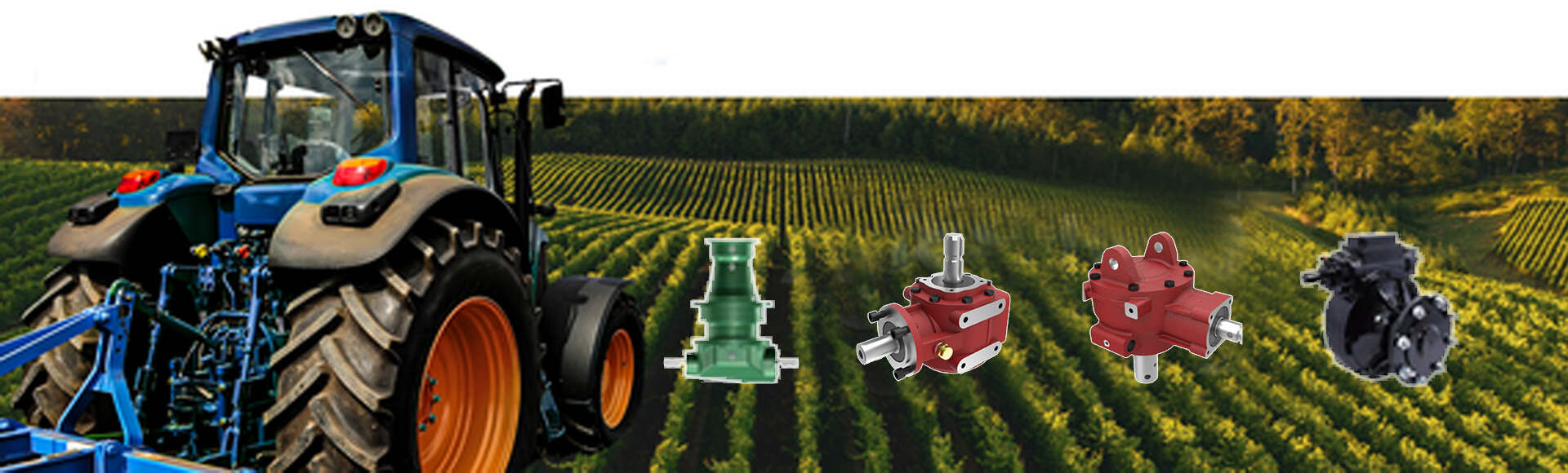 Agricultural Gear Box 90 Degree Tractor Parts Repair 540 Pto Lawn Rotary Cutter Mower Gearbox for Replacement Bush Hog Kubota