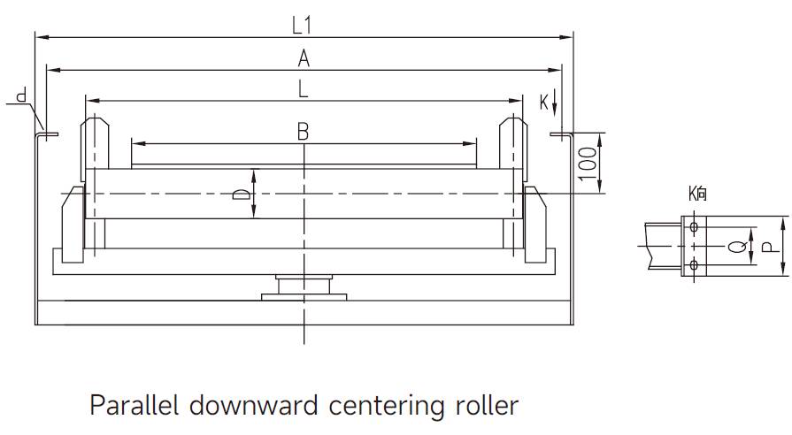 Full Range Manufacturers Material Handling Belt Conveyor Line Parts Lower Friction Self-aligning Idler