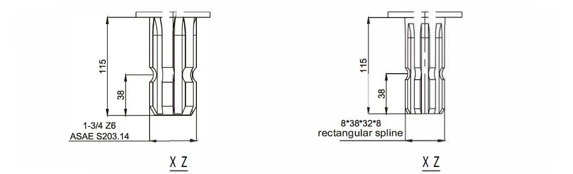 Professional Manufacturer Trailing Mower Gearbox Speed Reducer Pull-behind Mower Gear Drive Gearbox Replacement of Comer T-279D