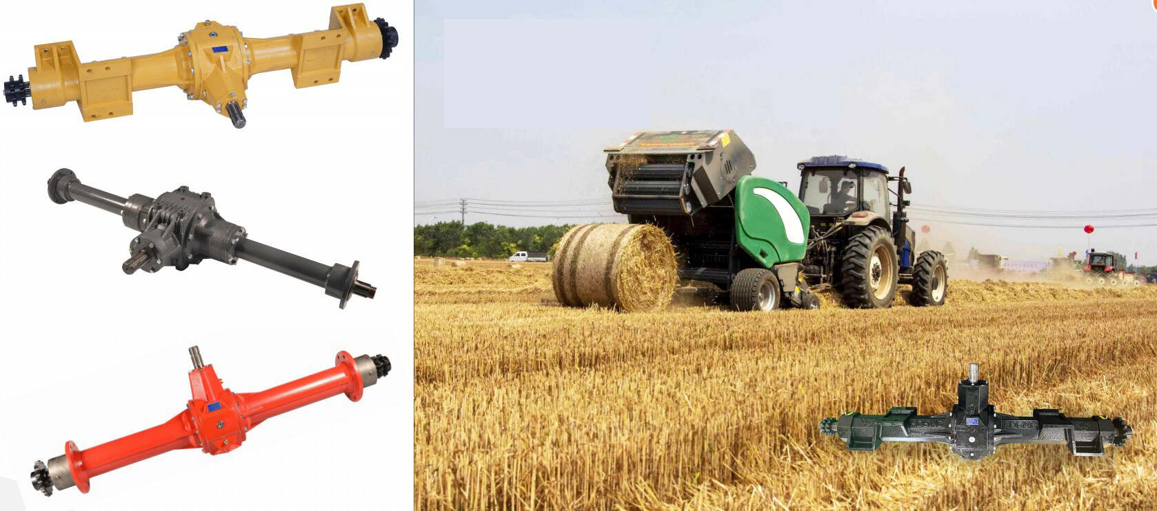 Round Baler Gearbox Speed Reducer Agricultural Machinery Harvester Gear Drive on Sale
