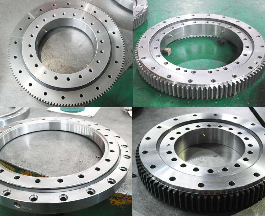 Long-Working Time Ball Slewing Ring Bearing Internal Gear Four-Point Contact with Cross Roller Feature