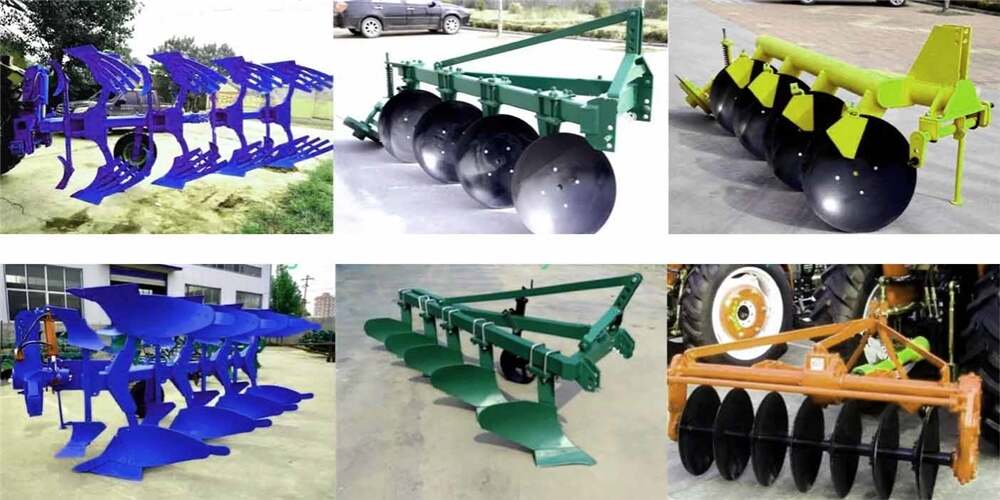New Hydraulic Reversible Two-Way Disc Plow Gear-Cored Components Dual-Action Disc Plough