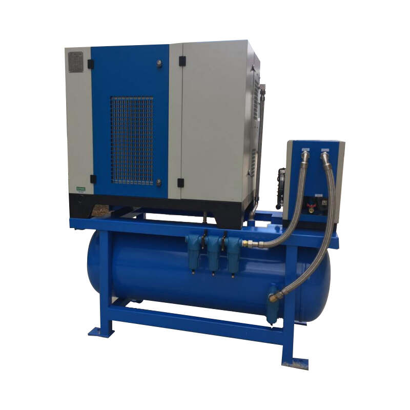Durable 500 psi High Pressure Oil-free PM VSD Two-stage Screw Air Compressor With Stainless Steel Connection
