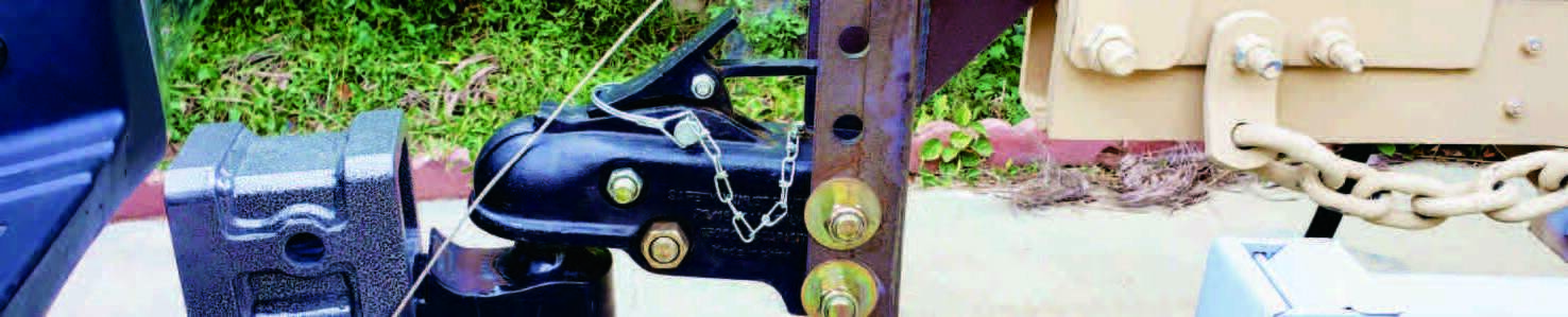 1BJY-CK-02 Trailer Parts and Accessories Capacity 15000LBS Trailer Channel Bracket with Ball Size 2-5/16 Inch