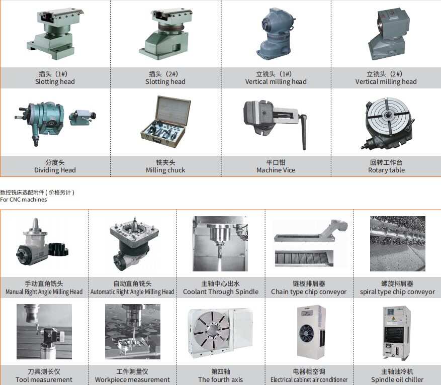 Good Quality XK5042 Vertical Metal Working Cnc Knee-Type Milling Machine with Box Guideway