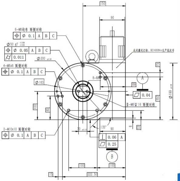 0.55KW 0.75KW 1.1KW 1.5KW 2.2KW 3KW 4KW 5.5KW 7.5KW Non Standard Reducer Worm Gearbox for Lifting Equipment