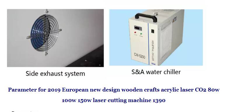 New Design Wood Acrylic Paper CNC 1390 100w Co2 Laser Cutting Engraving Machine