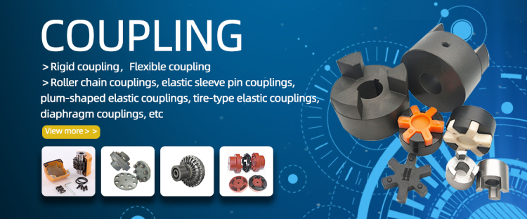 KC Series Industrial Double Strand Flexible Shaft Sprocket Power Transmission Steel Casting Roller Coupling-OEM Customized